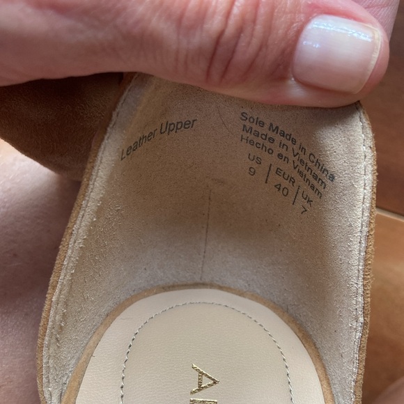 Aldo Tan Suede Open Toe Heeled Sandal 9 - Picture 6 of 9